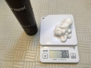 ルメントの使用量